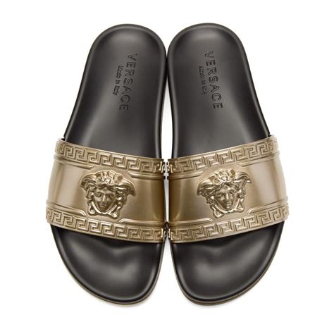 versace medusa slides replica|versace medusa head sneakers.